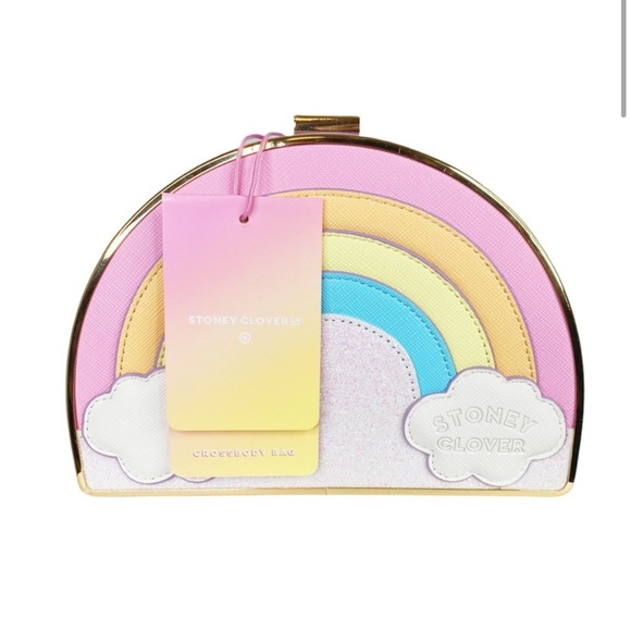NWT Stoney Clover Lane x Target Rainbow Crossbody Bag - Picture 3 of 5